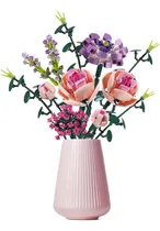 Comprar Chodia Flower Bouquet Bloques De Construcción Pink Rose Cole