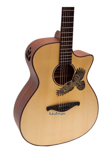 Imagen 3 de 8 de Guitarra Acustica Cuerdas De Metal Acabados De Lujo