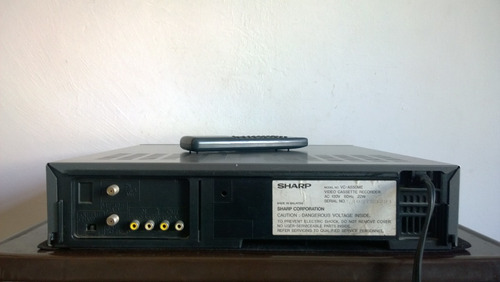 Videocasetera Sharp Vhs Mod. Vc- A550 ( Sp , Lp & Ep ) (Usado)