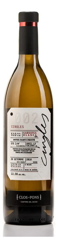 Vino Blanco Español Cingles 750ml Clos Pons Pack X6
