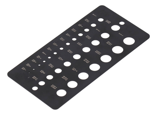 Broca Métrica Decimal Con 29 Orificios De 1/16 A 1/2 Pulgada