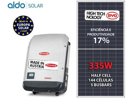 Gerador De Energia Fronius P Madeira K2 Aldo Solar Gef 18,7