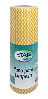 Pano Multiuso 30x24cm Rolo 50 Folhas Star Limp