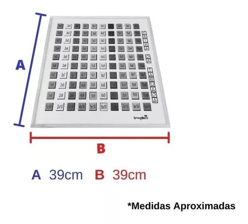 Caixa da Tabuada - Jogo Educativo de Matemática Brinqmutti - Ioiô