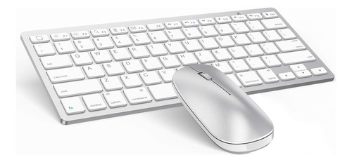 Mouse Y Teclado Compatible Con Productos Apple | Plateado