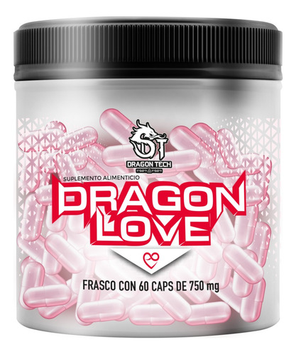 Dragon Tech Love, Maca (lepidium), Tribu, Magnesio 60 Caps