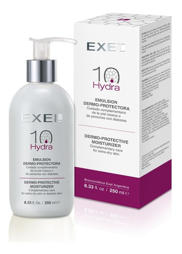 Exel Hydra10 Dermo Protección Pieles Re Secas Y Diabetes 