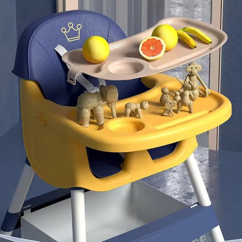 Silla De Comer Bebe 2 En1 Voyage Snak Con Cinturón Seguridad