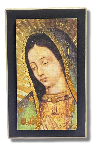 Cuadros De Virgen De Guadalupe Medio Busto 5piezas De 12cm