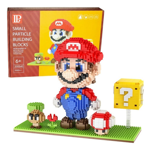 Rompecabezas 3d Mini Bloques Armable Super Mario Bros