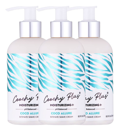 Creme De Barbear Intimd Coochy Plus Hidratante Coco Allure 3