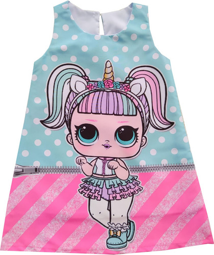 Vestido Para Niñas De Lol Surprise - Cs