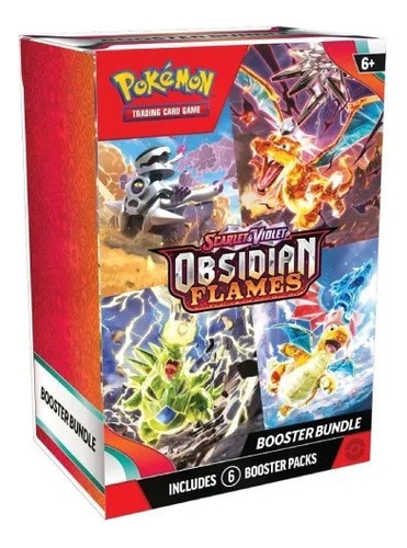 Pokemon Tcg Booster Bundle Obsidian Flames Ingles
