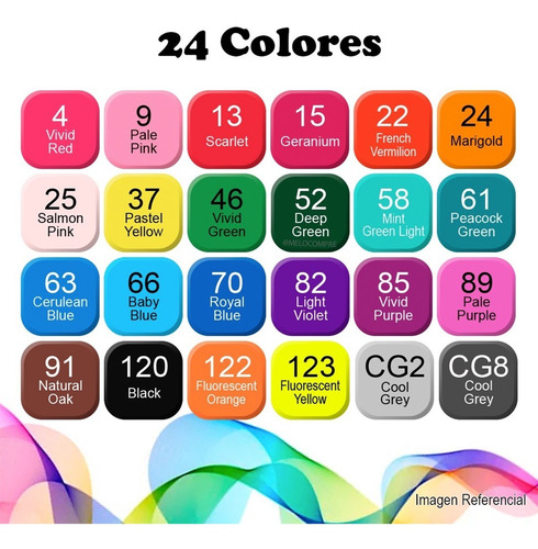 Marcadores De Diseño Touch Doble Punta Permanente 36 Pcs