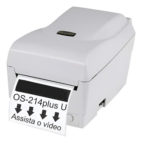 Impressora OS-214 Plus U Monocromática para Etiquetas e Código de Barras