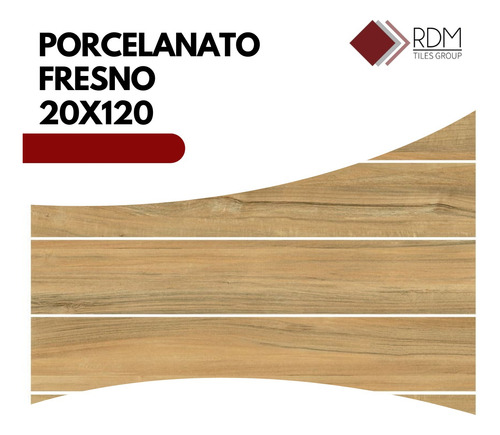 Porcelanato Fresno 20x120 Simil Madera Importado Formigres