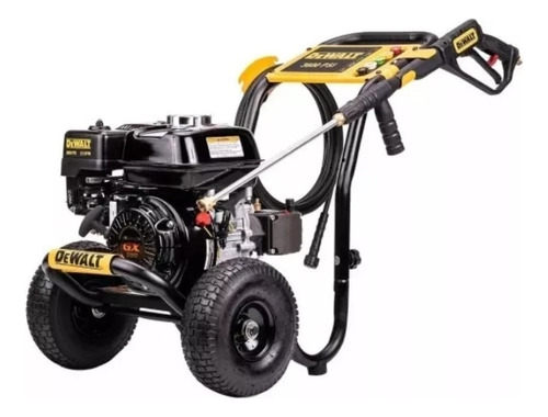 Hidrolavadora A Gasolina Dewalt 3600psi Gx200 Uso Industrial Amarillo