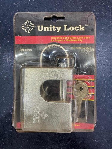 Candado Anticizalla Unity Lock 80mm