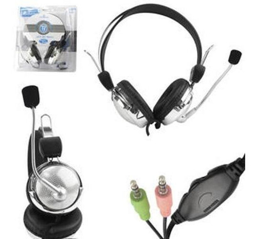 Fone De Ouvido Entrada P2 Cel Som Gamer Tv Super Bass Barato Cor Preto