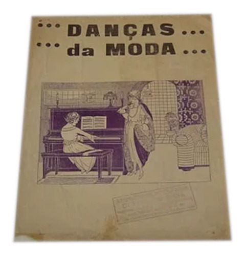 Partitura Danças Da Moda Loca Louca Tango Manuel Jov 1923 *
