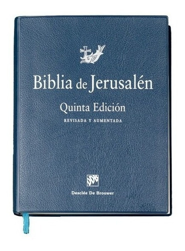 Biblia De Jerusalén Manual 5ª Edición Tapa Blanda. Desclee D