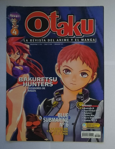Revista Otaku - Manga Y Anime - Nº4 Julio 1999 - Bakuretsu