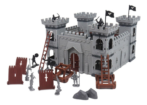 Juego De Maquetas Castle Battle, Escalera, Vehículo De Asalt