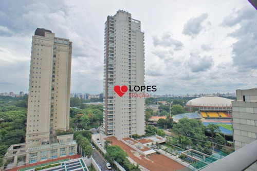 Imagem 24 de 27 de Paraíso, Alto Padrão , Novo, 632 Metros. Vista Eterna Para O Parque - Ap2184