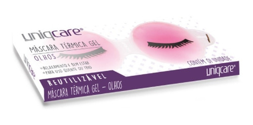 Imagem 2 de 2 de Máscara Térmica Gel Para Os Olhos Uniqmed