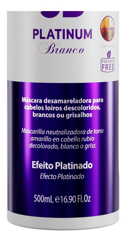 Imagem 5 de 7 de Magic Color Matizador Platinum Branco - 500ml