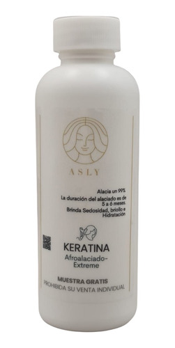 Alaciado Afro-xtreme  Asly 1 Aplicacion 125 Ml