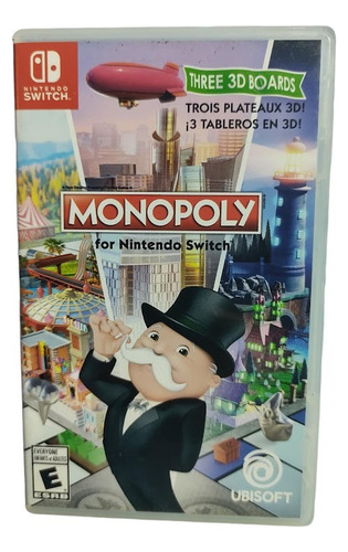 Monopoly - Nintendo Switch - Solo Caja Vacía 