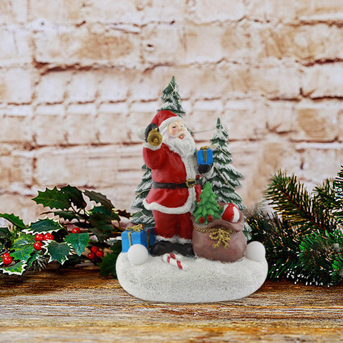 Figura Navideña De Papá Noel, Estatua De Obra De Arte,