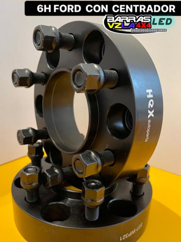 Imagen 6 de 6 de Separador De Rin Toyota 6 Y 5 Hueco Machito Autana Hilux Fj