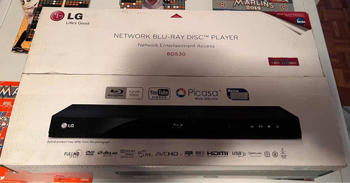 Blu Ray LG Modelo Bd 530 Nuevo En Su Caja Nunca Usado