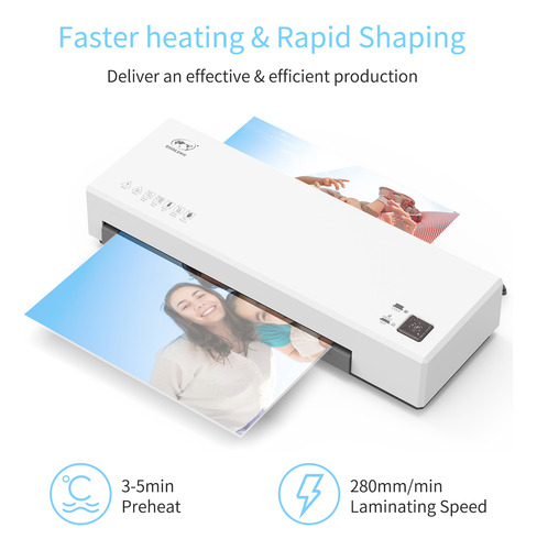 Laminadora A4 Frío-caliente Y Máquina Laminadora Osmile Size