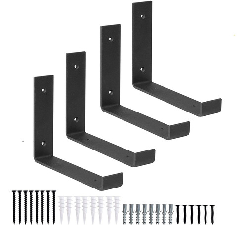 Soportes De Estante Flotante De Alta Resistencia  Paquete De