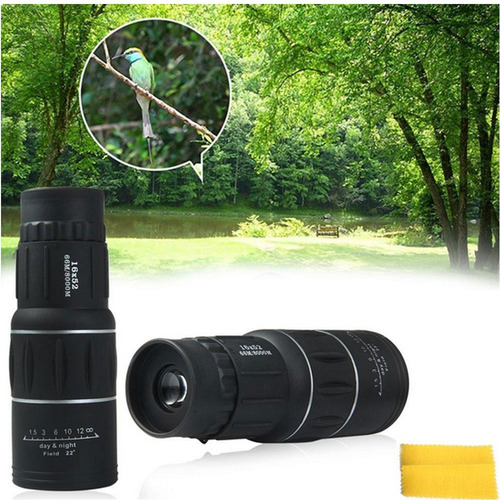 Imagen 2 de 5 de Monocular Vak 16x52 Alcance 6km Zoom Contra Agua Día Y Noche