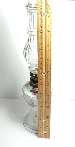 Lámpara 27 Cm. Años '70 A Alcohol,6,5x27cm. Tulipa Acomodo (Usado)