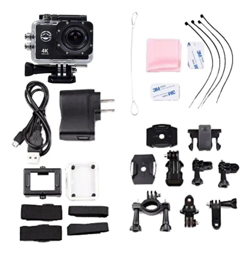 Cámara Deportiva H9k Wifi + Carcasas Intercambiable