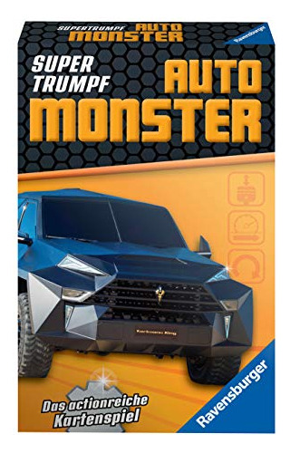 Juego De Cartas Super Tump Car Monster 20690