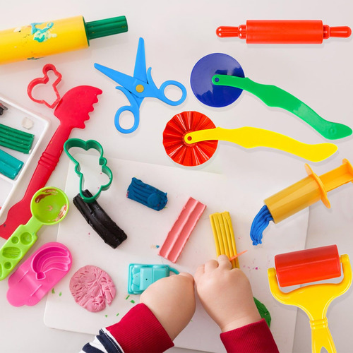 Juego De Herramientas Para Plastilina Ishyan, 9 Piezas Básic