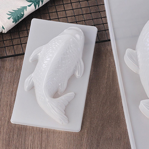 Molde De Koi 3d Moldes De Chocolate Para Carpa Molde De Gela