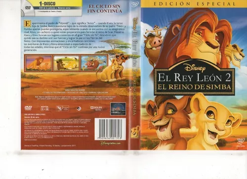 El Rey León 2 El Reino De Simba - Dvd Nuevo Original Cerrado
