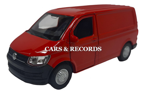 Volkswagen Vw T6 Van Transporter Nuevo Sin Caja R Welly 1/32 Rojo