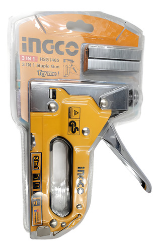 Grapadora Modelo 3 En 1 Ignco Hsg1405