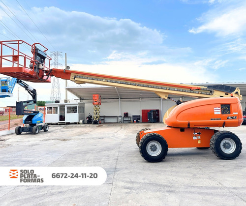 Plataforma Telescopica JLG 600s 2007 4x4 Diesel 60 Pies