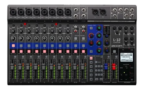 comprar Consola Digital Zoom Grabación Multip Simultanea 12 Canales
