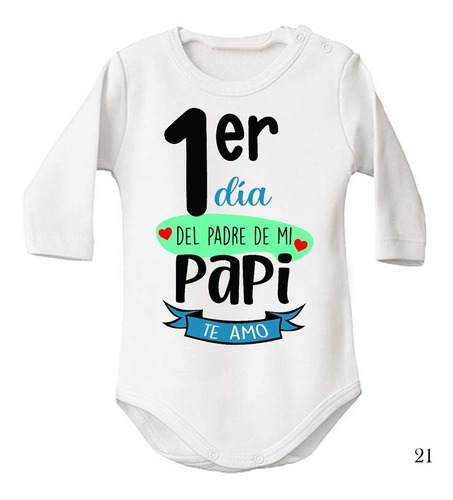 Body Bebe Primer Día Del Padre Frase Para Papá Personalizado