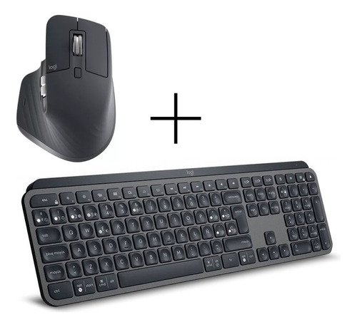 Combo Teclado Y Mouse Logitech Mx Keys S + Mx Master 3s